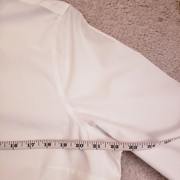 Chicos' 100% Cotton Black Trimmed Jeweled Button Up Shirt Tunic Size L EUC - Picture 9 of 11